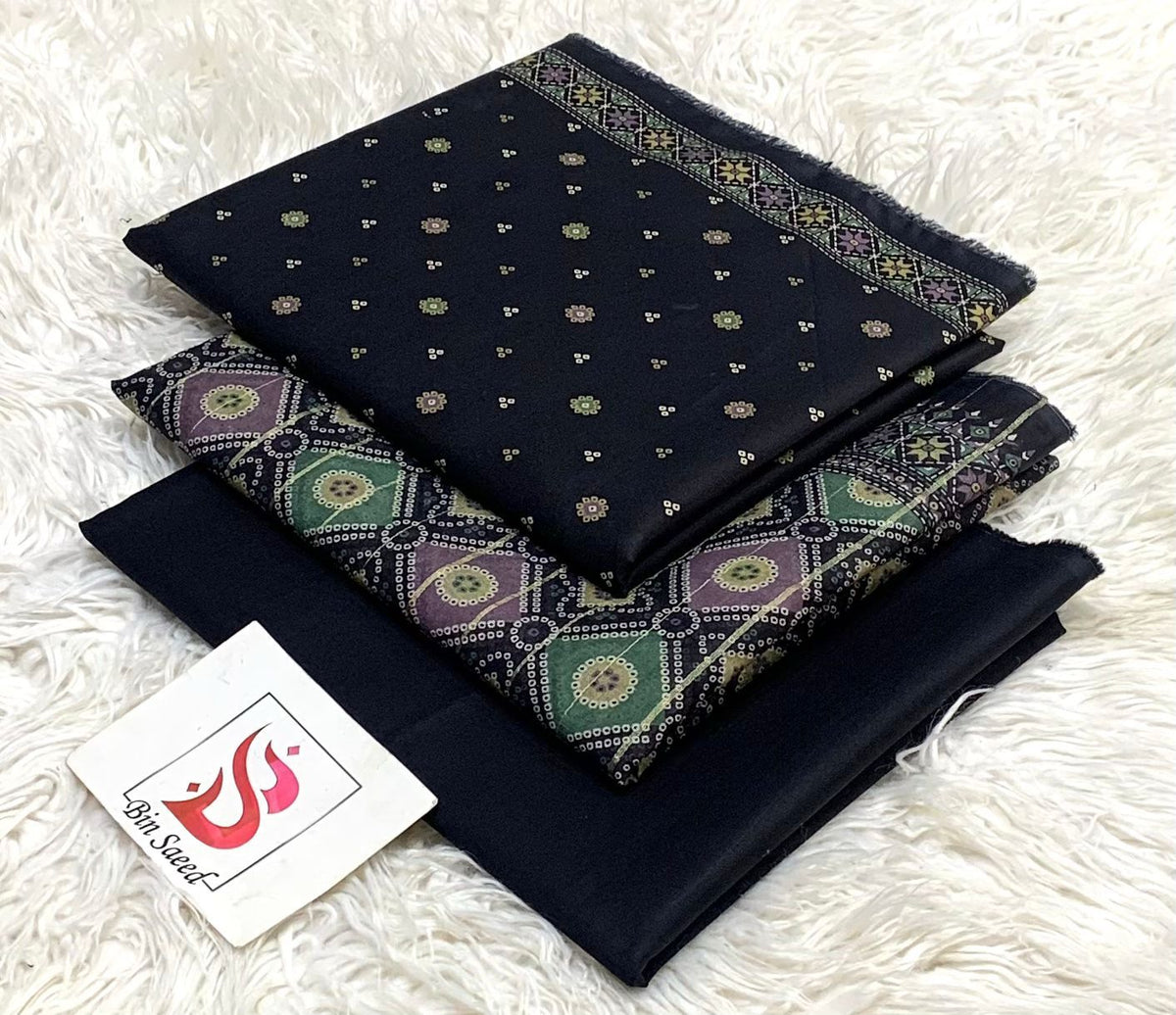 Bin saeed lawn orignal 3Pc