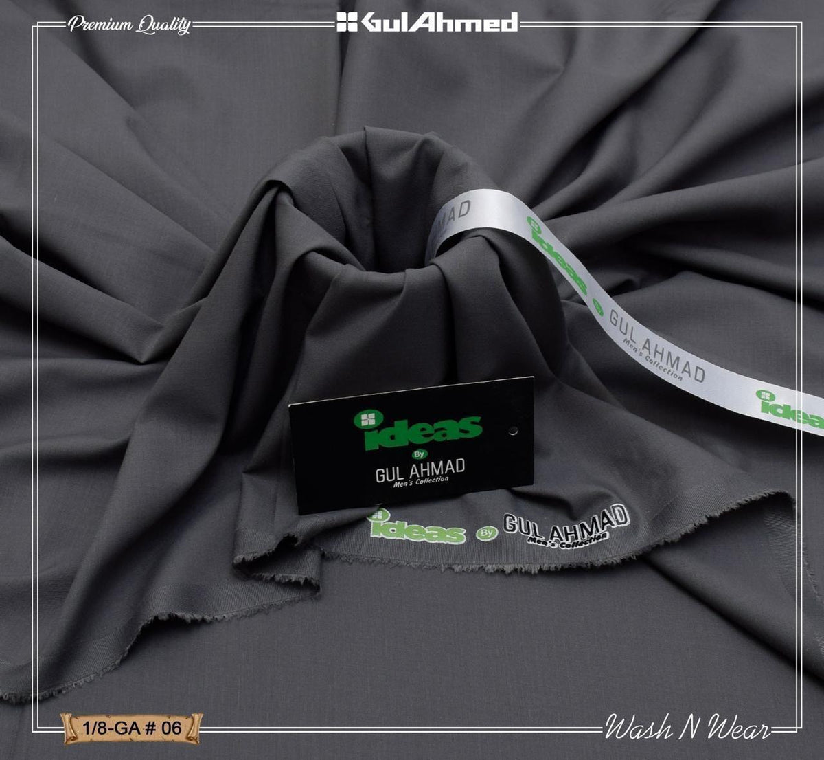 Ideas by Gul Ahmed Wash and Wear Men Unstitched Suit - Fabiha Online Store