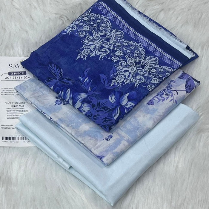 Bin Saeed Lawn Collection 2026 | Original 3 Piece Unstitched Stitched/Ready to wear