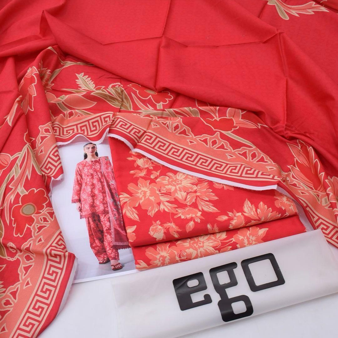 Ego Original 3Pc Summer Lawn | Perfect Everyday Wear for Women