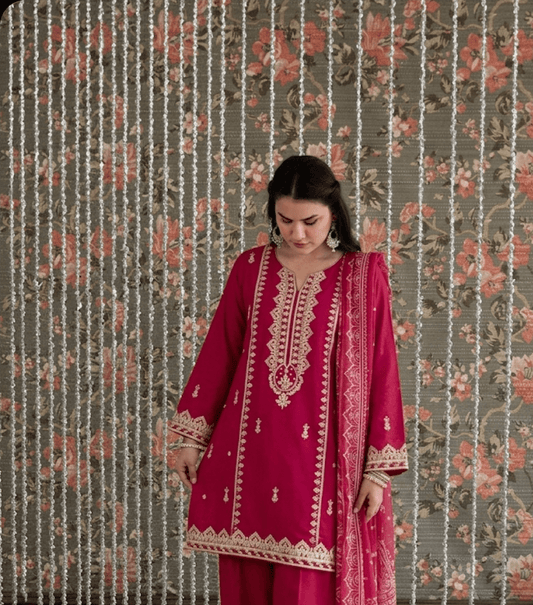 Crossstitch 3p Lawn Suit 2026