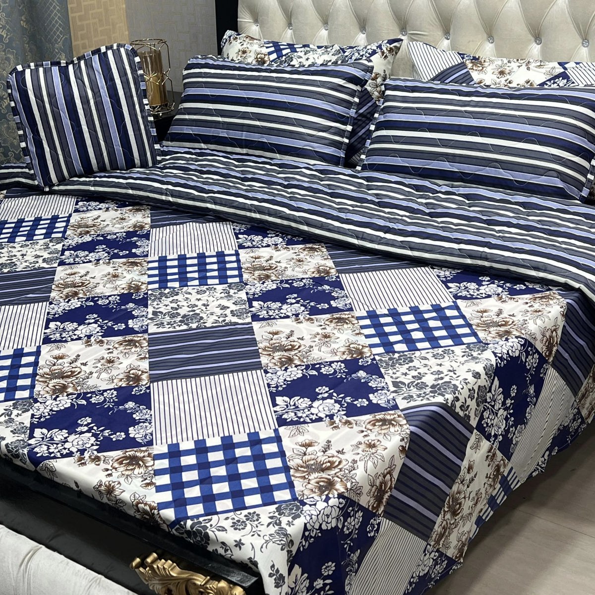 Cotton Comforter set 7Pc