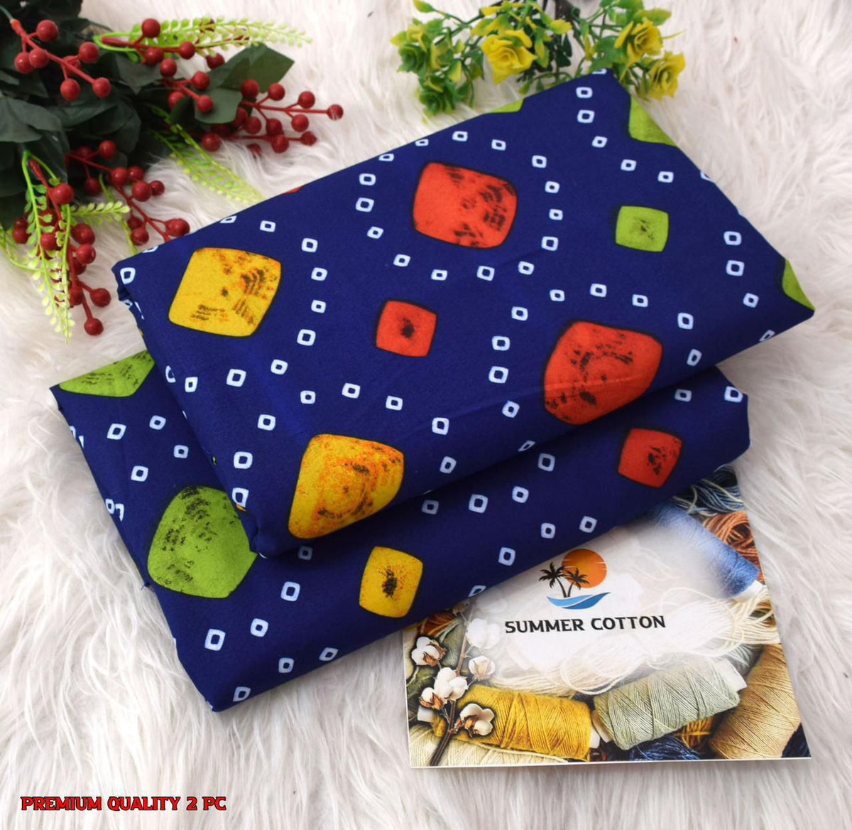 All Over Digital Printed Summer Cotton-2PC