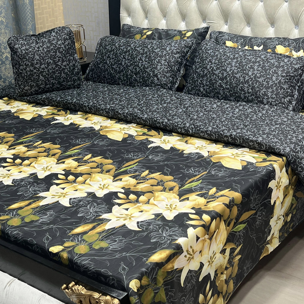 Cotton Comforter set 7Pc