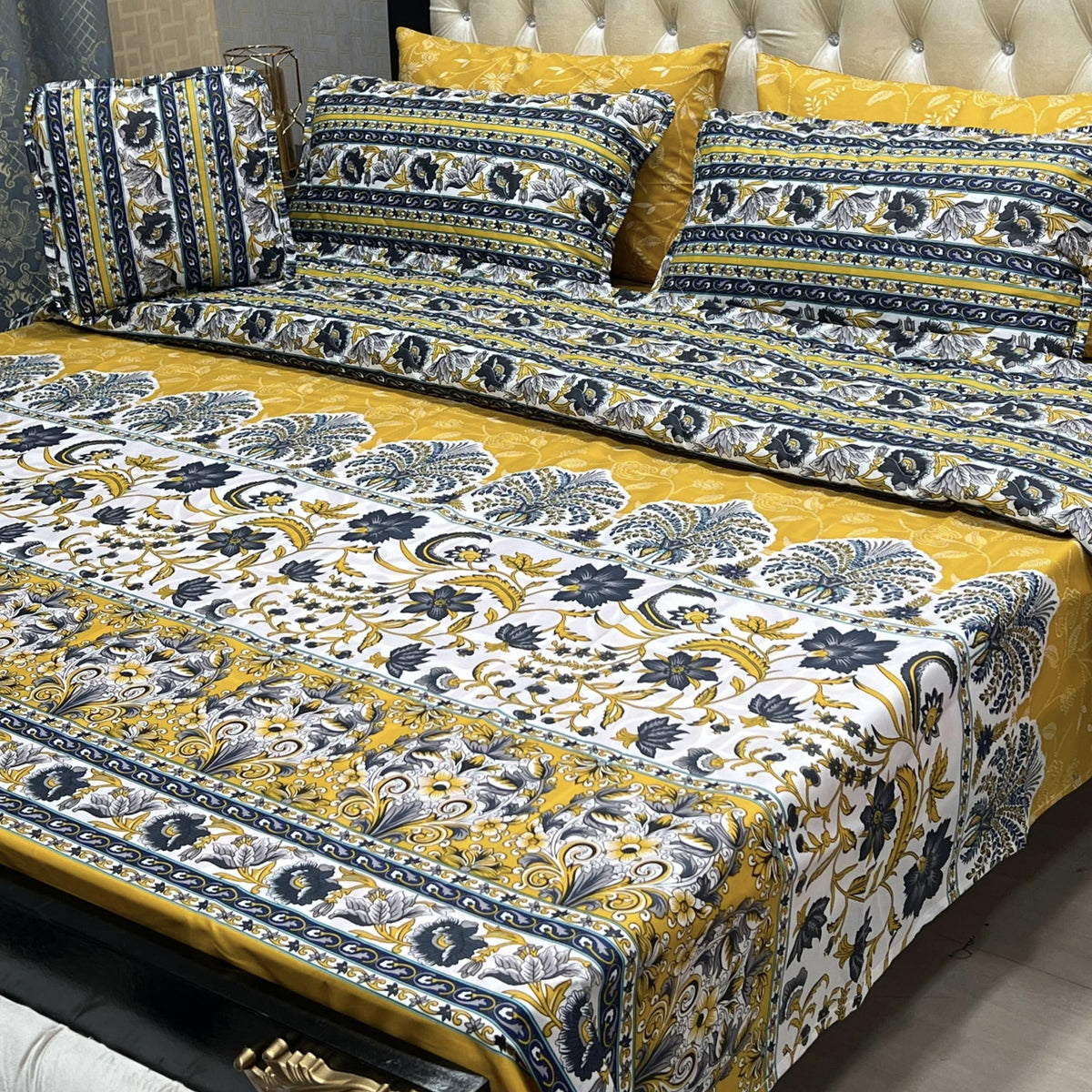 Cotton Comforter set 7Pc