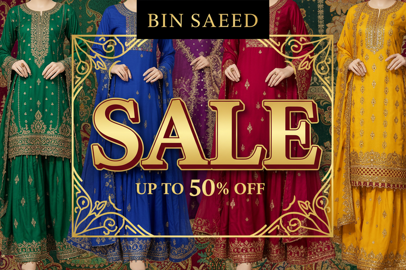 Bin Saeed 3 Piece Lawn Collection