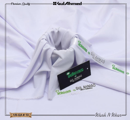Ideas by Gul Ahmed Wash and Wear Men Unstitched Suit - Fabiha Online Store