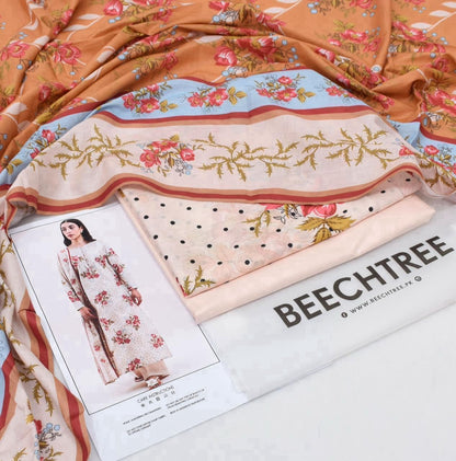 Latest Beechtree Lawn 3Pc Suits | Summer Casual Wear