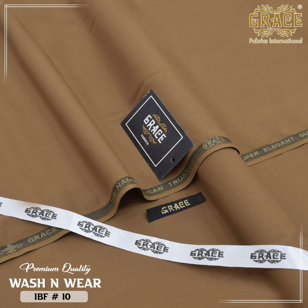 Grace Premium Wash & Wear – Original Men's Unstitched Fabric