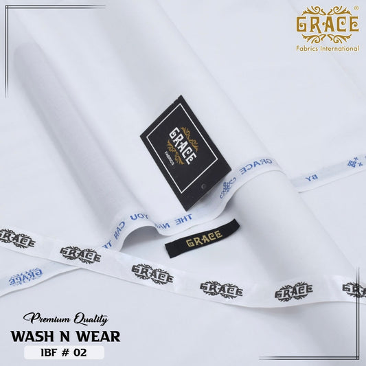 Grace Premium Wash & Wear – Original Men's Unstitched Fabric