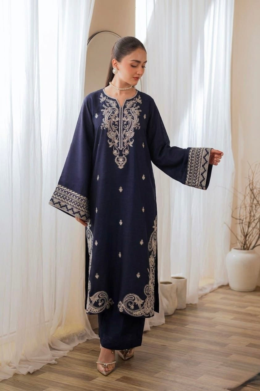 LAAM 2026 Latest Collection | 2PC Embroidered Lawn Suit - My Store