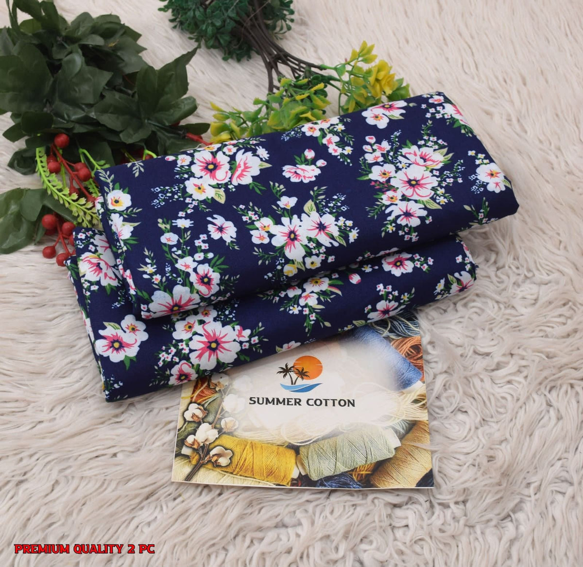 All Over Digital Printed Four Season Cotton-2PC - My Store