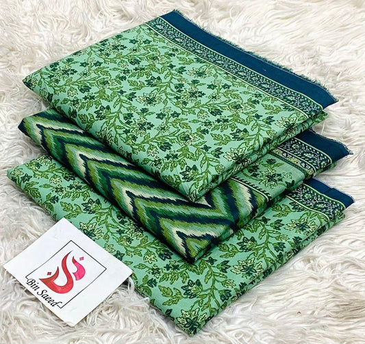 Bin saeed lawn orignal 3Pc