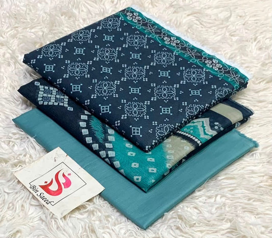 Bin saeed lawn orignal 3pec
