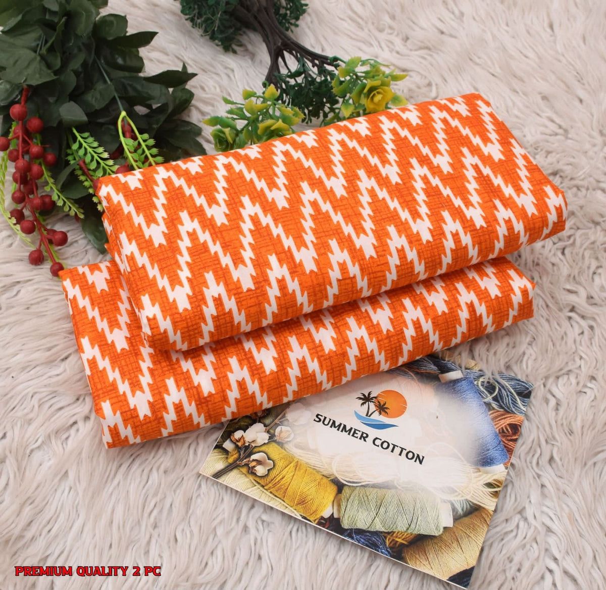 All Over Digital Printed Four Season Cotton-2PC - My Store