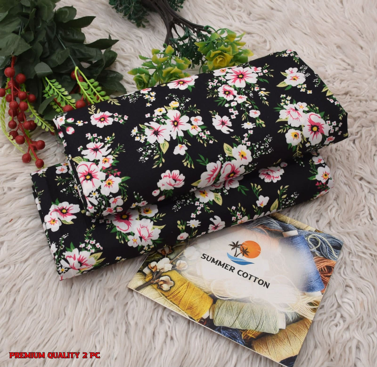 All Over Digital Printed Four Season Cotton-2PC - My Store