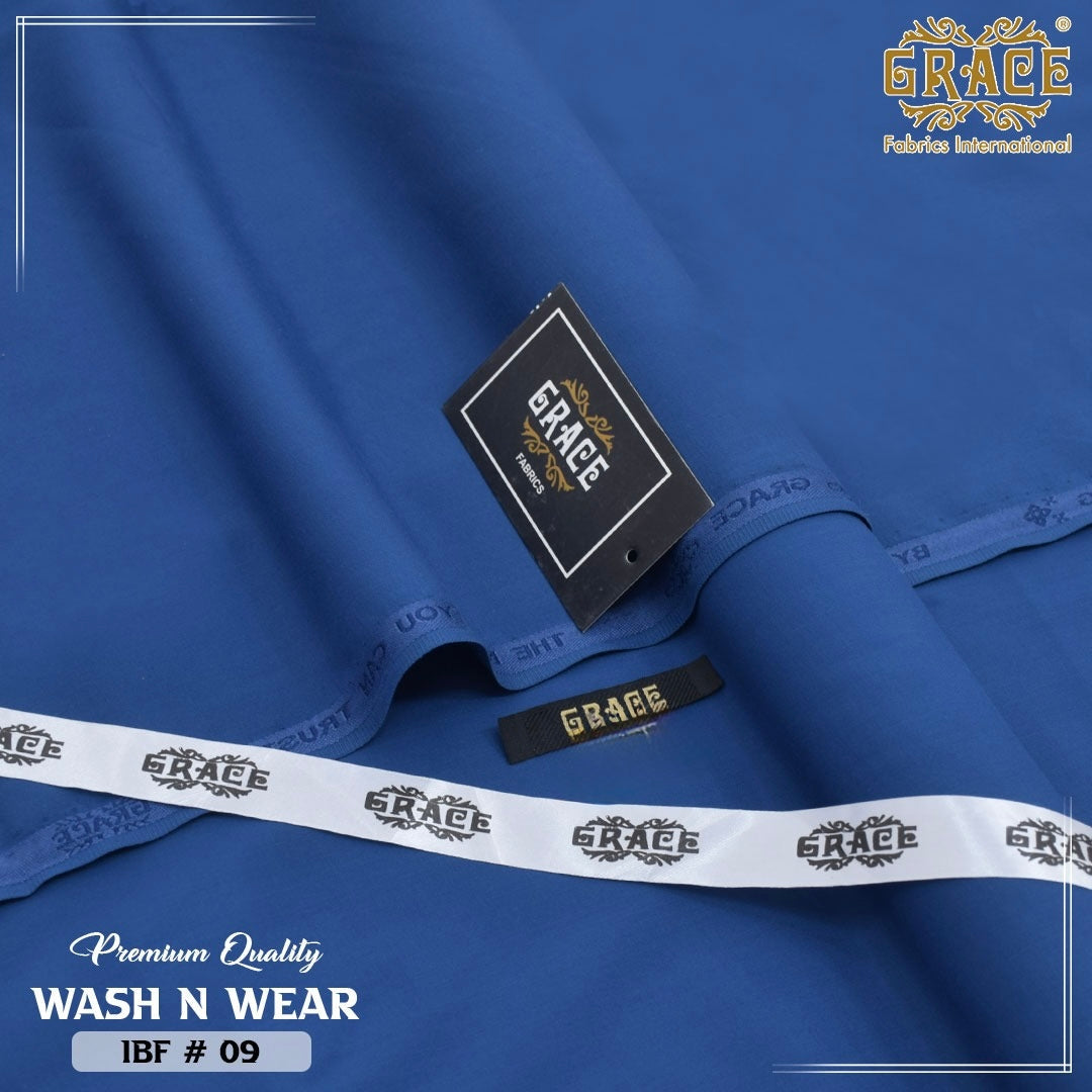 Grace Premium Wash & Wear – Original Men's Unstitched Fabric