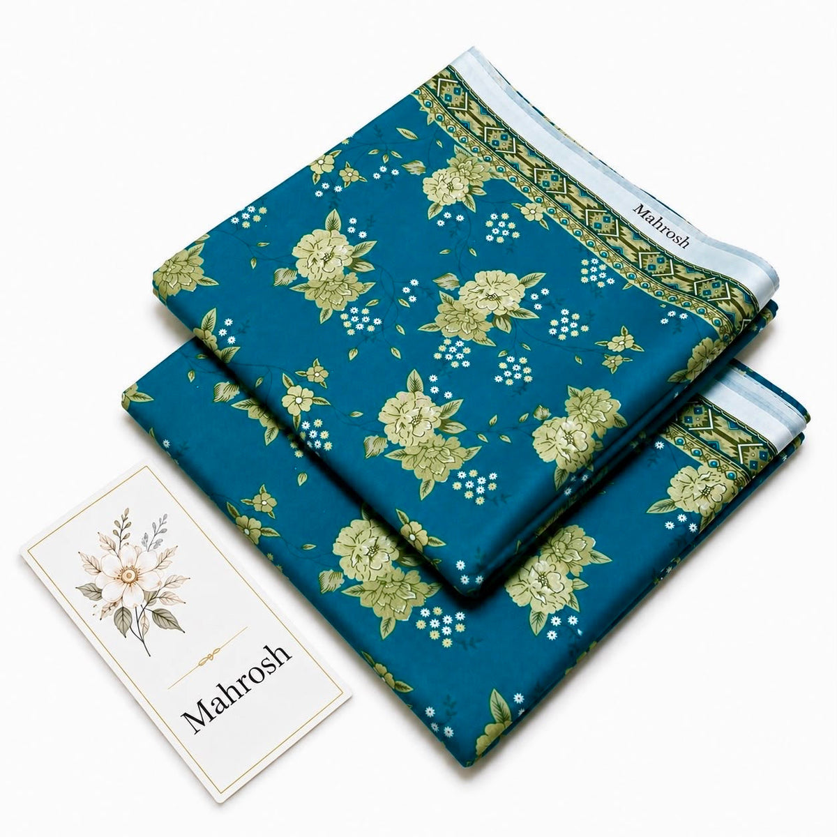 Mahrosh Original Allover Printed Lawn 2-Piece Suit | Fabiha Online Store - My Store