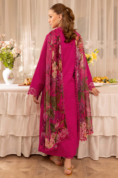 Farasha fancy 3pc Lawn Suit 2026
