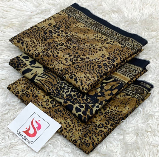 Bin saeed lawn orignal 3Pc