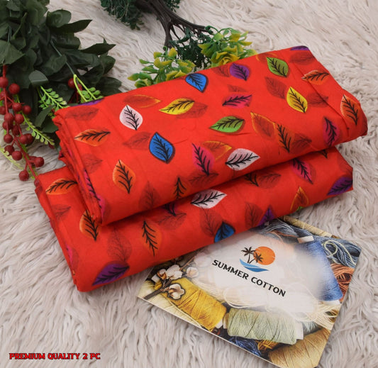 All Over Digital Printed Four Season Cotton-2PC - My Store