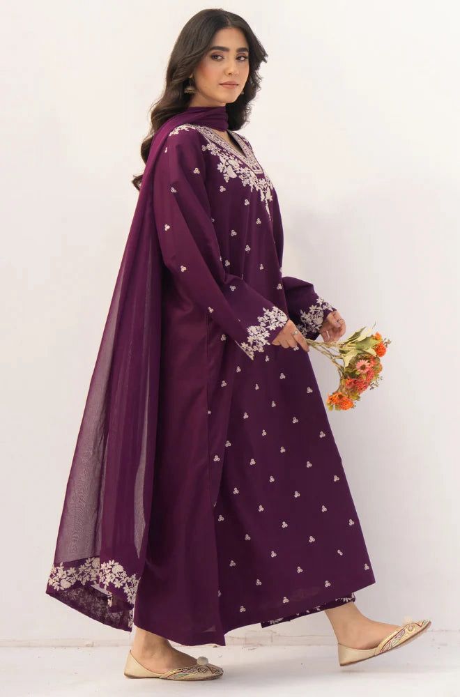 Pezwaan fancy 3pc Lawn Suit 2026