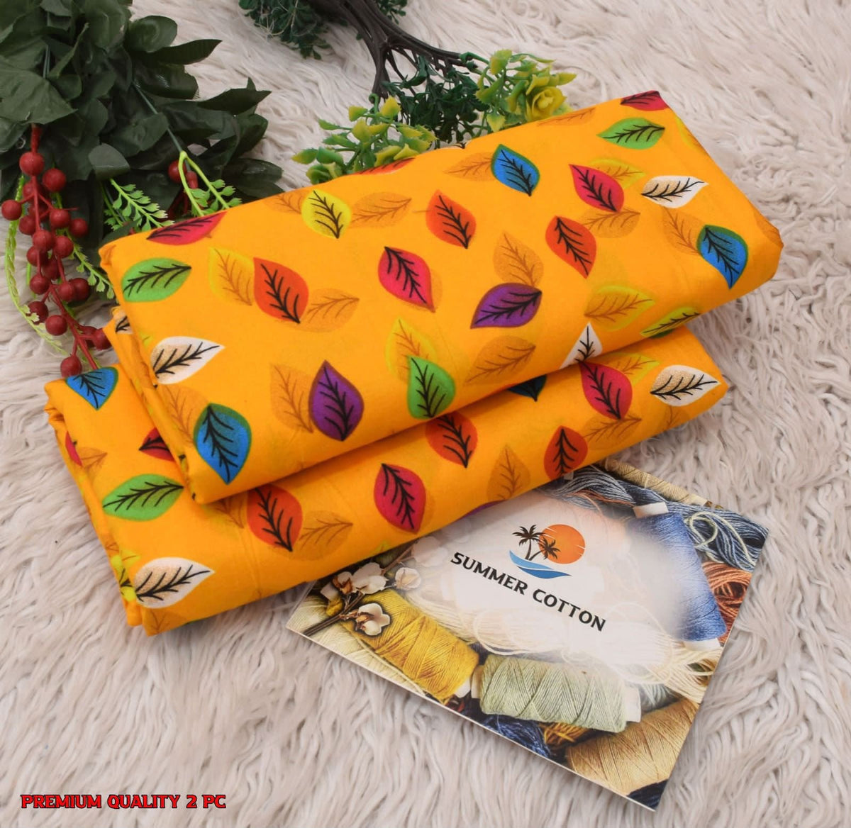 All Over Digital Printed Four Season Cotton-2PC - My Store