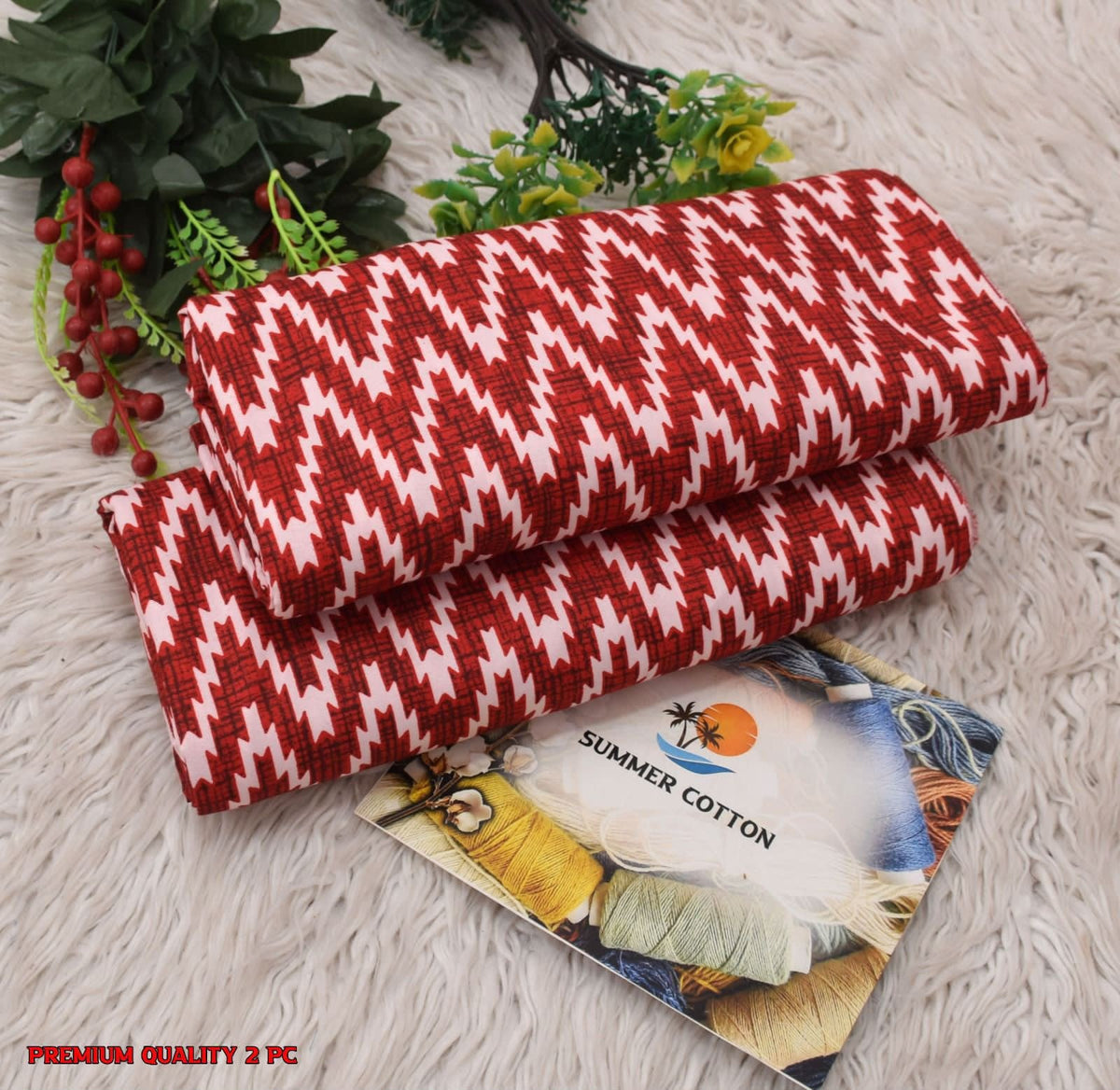 All Over Digital Printed Four Season Cotton-2PC - My Store