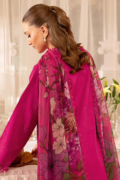 Farasha fancy 3pc Lawn Suit 2026