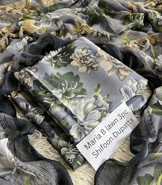 Baroque Lawn 3pc