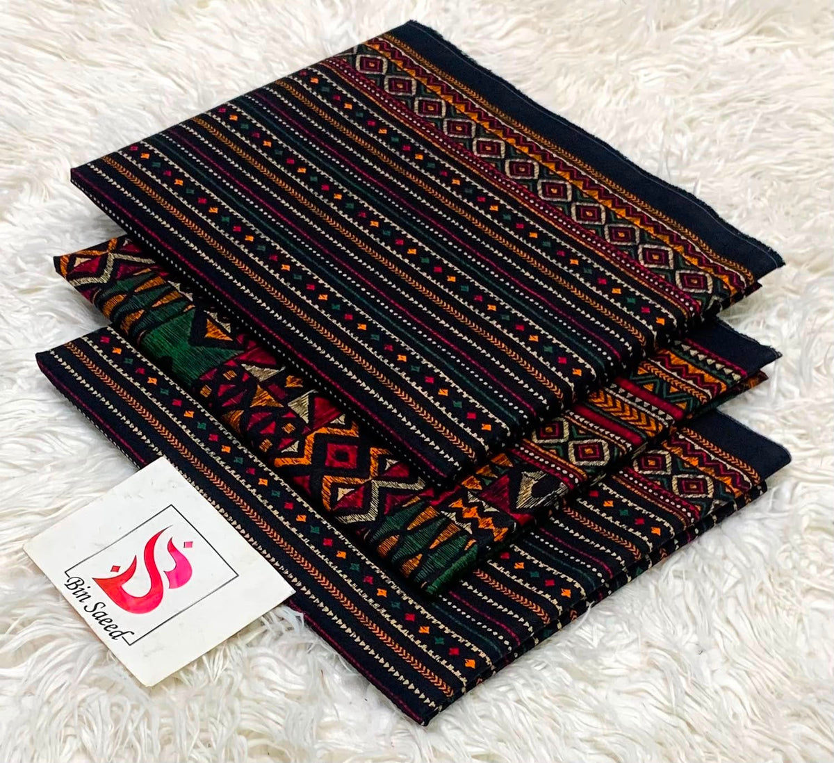 Bin saeed lawn orignal 3Pc - My Store