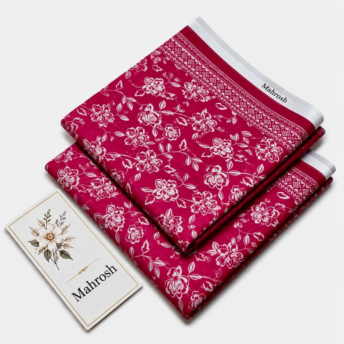 Mahrosh Original Allover Printed Lawn 2-Piece Suit | Fabiha Online Store - My Store