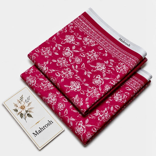 Mahrosh Original Allover Printed Lawn 2-Piece Suit | Fabiha Online Store - My Store