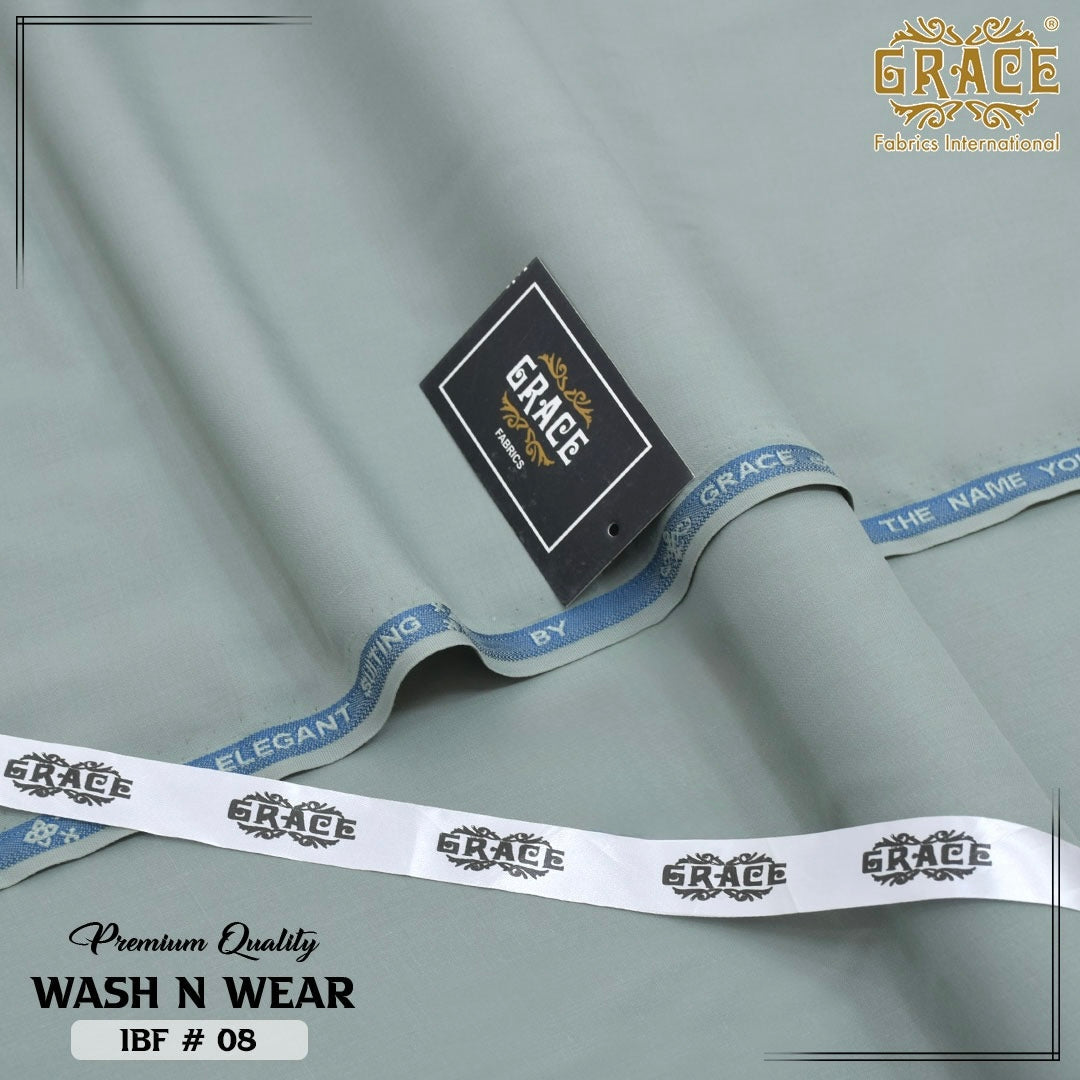 Grace Premium Wash & Wear – Original Men's Unstitched Fabric