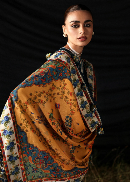 Hussain Rehar fancy 3pc Lawn Suit 2026