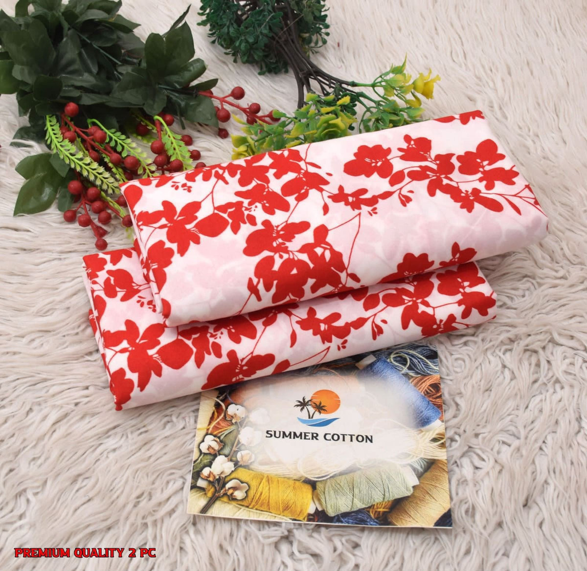 All Over Digital Printed Four Season Cotton-2PC - My Store