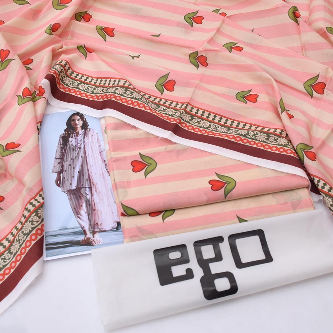 Ego Original 3Pc Summer Lawn | Perfect Everyday Wear for Women