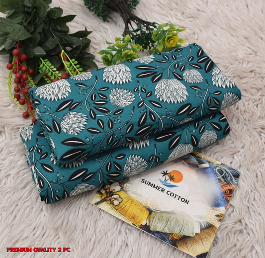 All Over Digital Printed Four Season Cotton-2PC - My Store