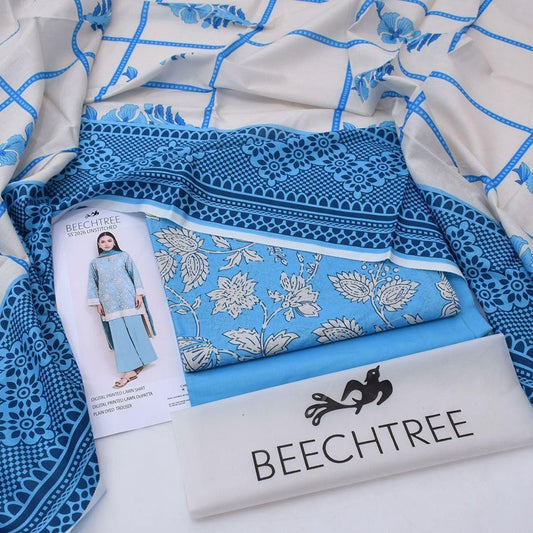 Latest Beechtree Lawn 3Pc Suits | Summer Casual Wear