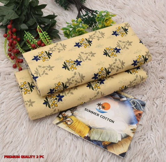 All Over Digital Printed Four Season Cotton-2PC - My Store