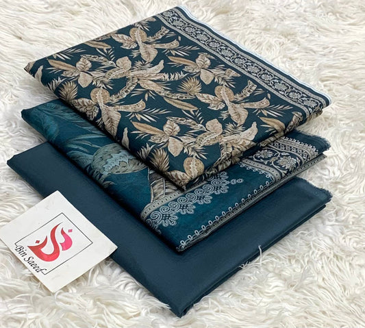 Bin saeed lawn orignal 3Pc