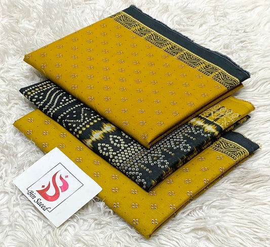 Bin saeed lawn orignal 3Pc