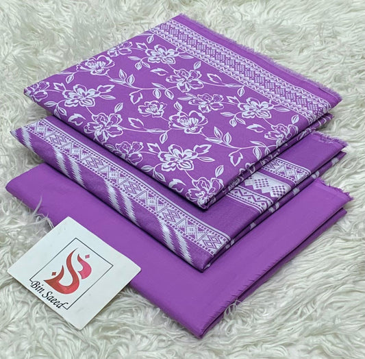 Bin saeed lawn orignal 3Pc