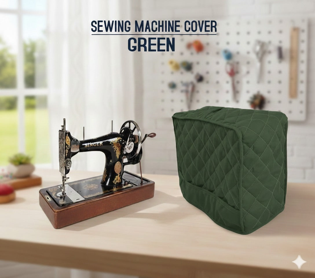 Premium Cotton Quilted Stitching Machine Cover & Box Price in Pakistan