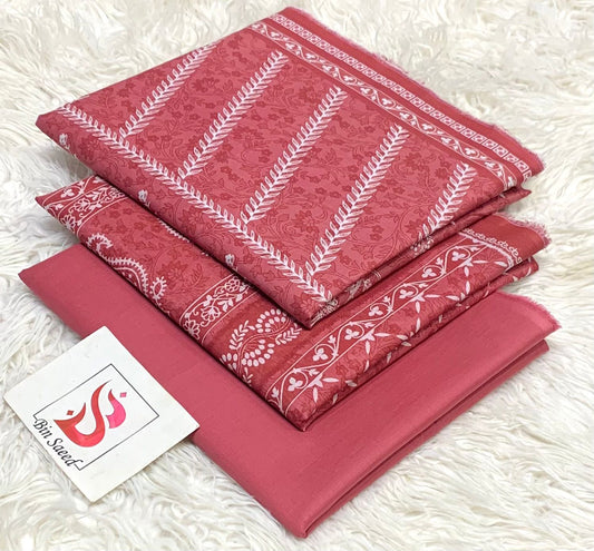 Bin saeed lawn orignal 3Pc