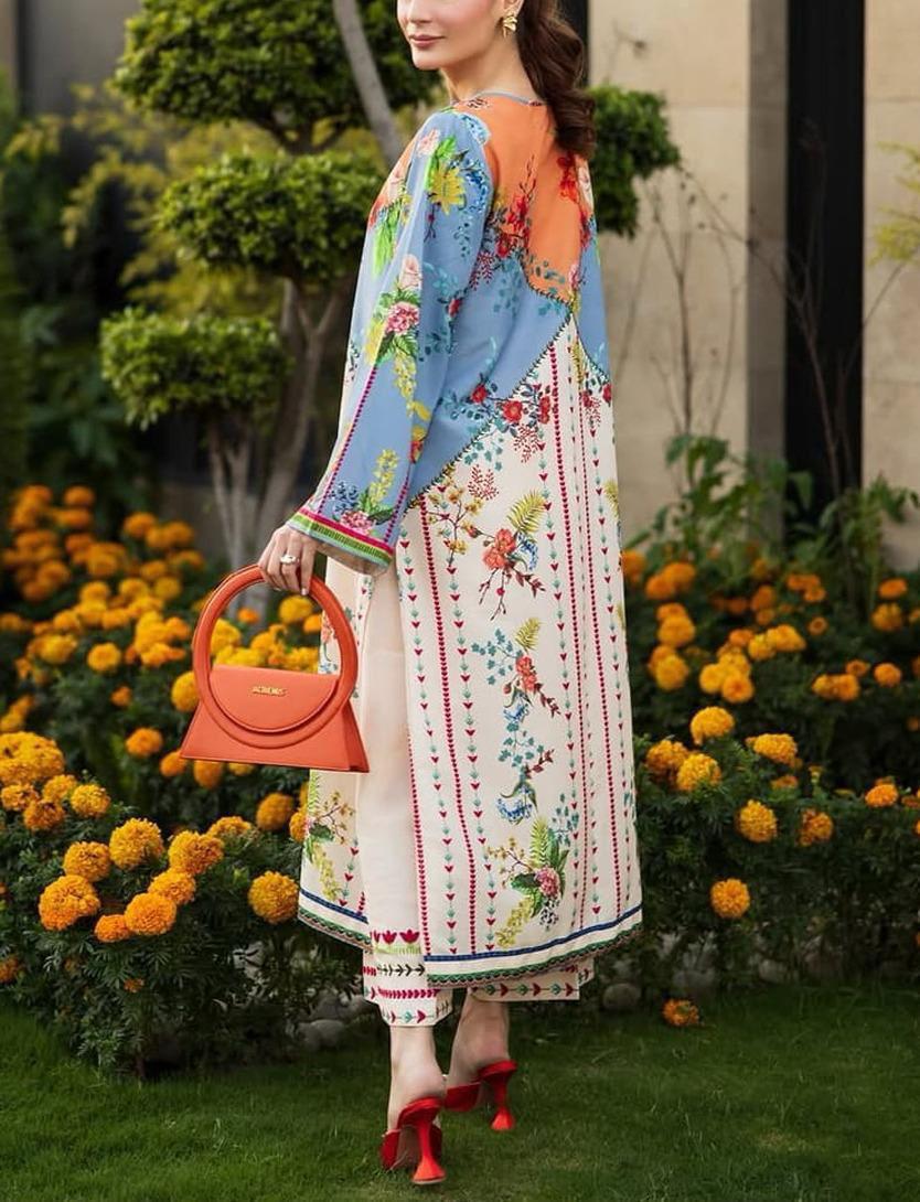 Stitched 2 Piece Printed Co-Ord Set for Women | Premium Grip Fabric | Elegant Printed Outfit