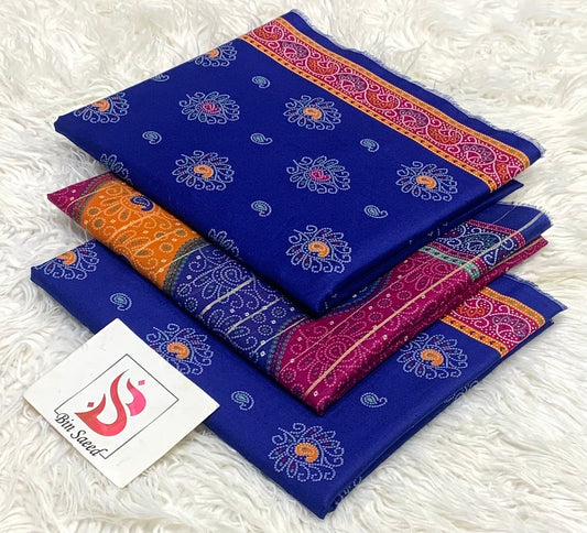 Bin saeed lawn orignal 3Pc