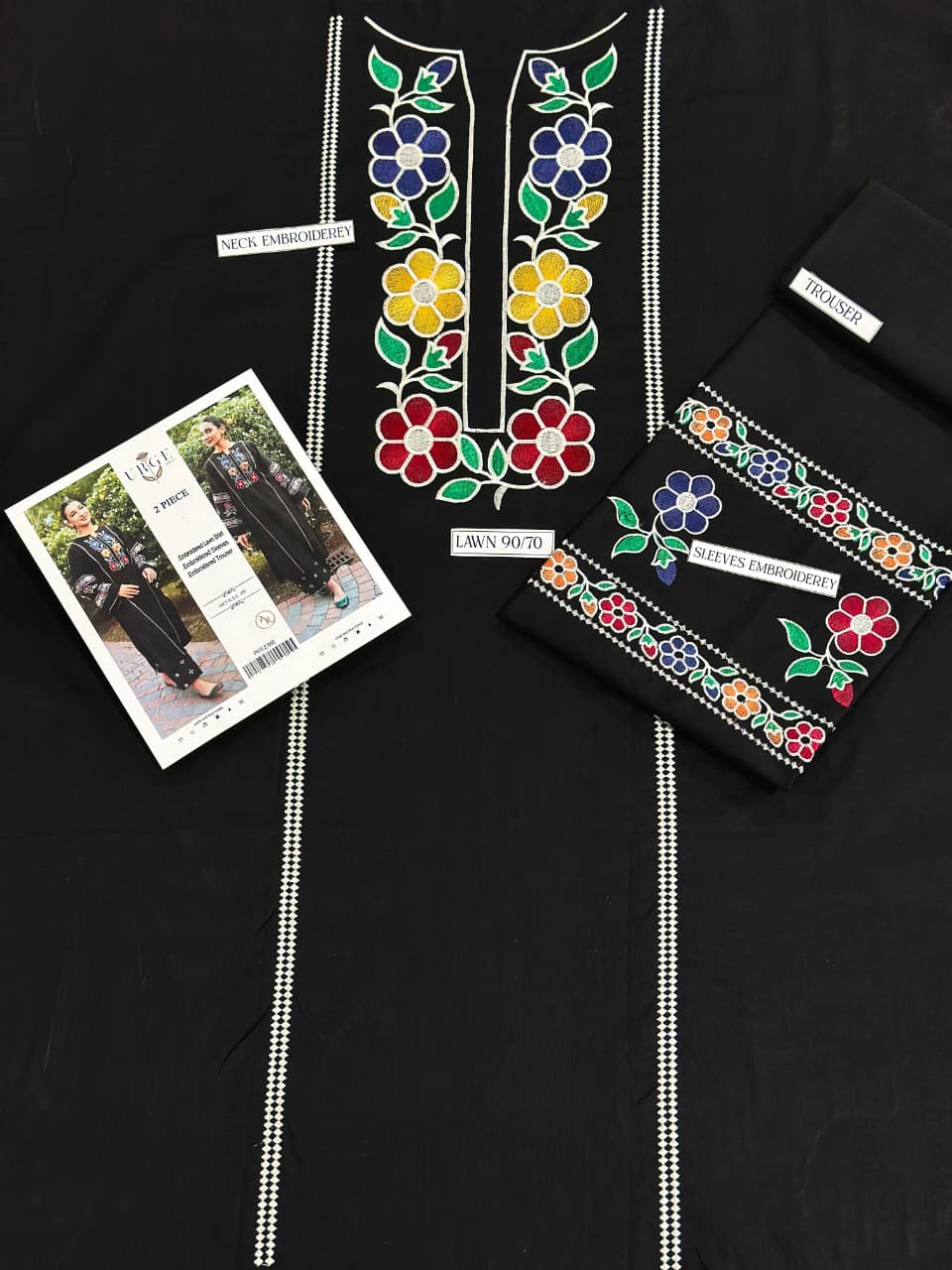 Urge 2026 Latest Collection | 2PC Embroidered Lawn Suit - My Store