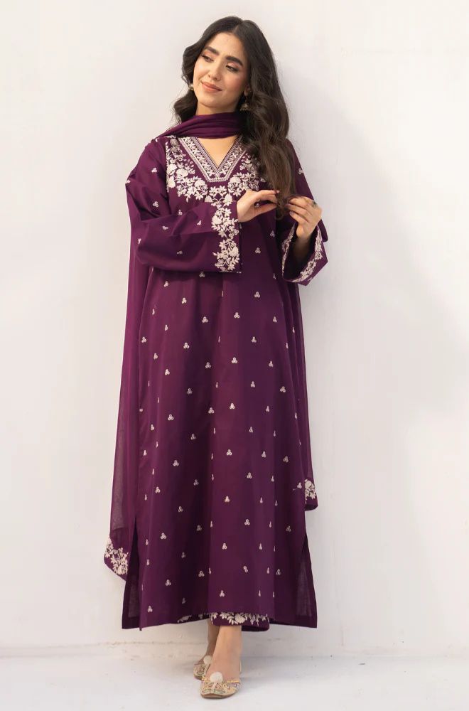 Pezwaan fancy 3pc Lawn Suit 2026