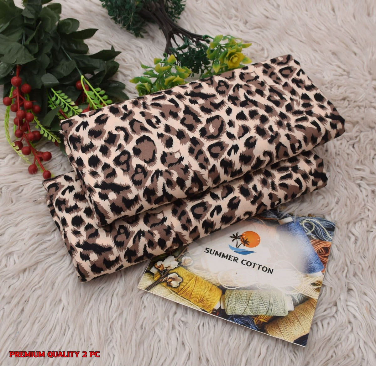 All Over Digital Printed Four Season Cotton-2PC - My Store